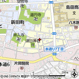 静岡県島田市祇園町8490周辺の地図