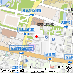 兵庫県姫路市総社本町135周辺の地図