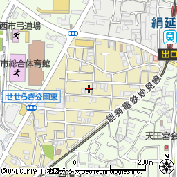 兵庫県川西市美園町9周辺の地図