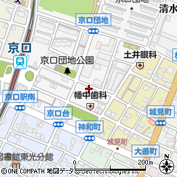 兵庫県姫路市城東町京口台120周辺の地図