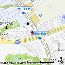 神戸市消防局北消防署北神分署周辺の地図