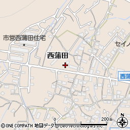 兵庫県姫路市広畑区西蒲田264周辺の地図