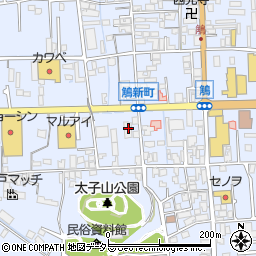 兵庫県揖保郡太子町鵤466周辺の地図