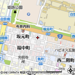 兵庫県姫路市坂元町116周辺の地図