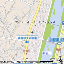兵庫信用金庫広畑支店蒲田出張所周辺の地図
