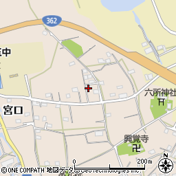 静岡県浜松市浜名区宮口146周辺の地図