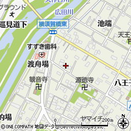愛知県西尾市吉良町上横須賀寒破池61周辺の地図
