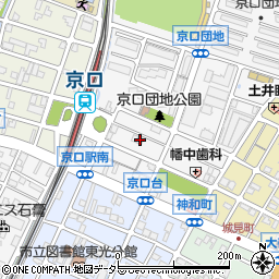 兵庫県姫路市城東町京口台79周辺の地図