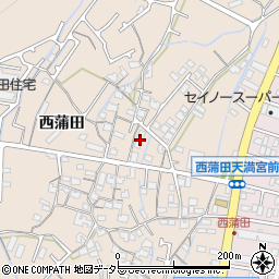 兵庫県姫路市広畑区西蒲田334周辺の地図