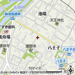 愛知県西尾市吉良町上横須賀寒破池18周辺の地図