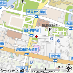 兵庫県姫路市総社本町138周辺の地図