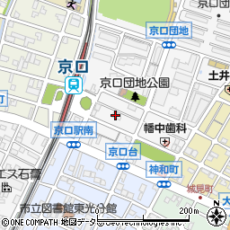 兵庫県姫路市城東町京口台78周辺の地図