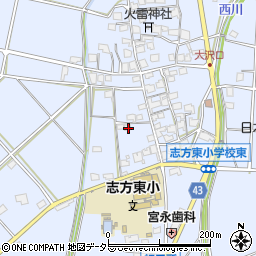 兵庫県加古川市志方町細工所476周辺の地図