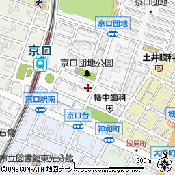 兵庫県姫路市城東町京口台130周辺の地図
