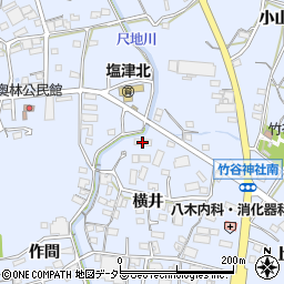 サンリット横井Ａ周辺の地図