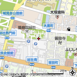 兵庫県姫路市総社本町190-2周辺の地図