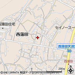 兵庫県姫路市広畑区西蒲田253周辺の地図
