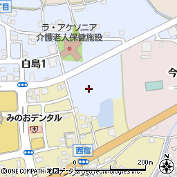 薪窯 PIZZA・CAFE NORTH GARDEN 箕面店周辺の地図