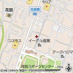 株式会社タカサゴ　花田工場周辺の地図