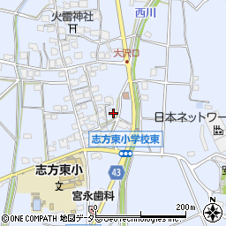 兵庫県加古川市志方町細工所544周辺の地図