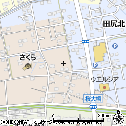 静岡県焼津市北新田419周辺の地図