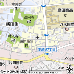 静岡県島田市祇園町8703周辺の地図