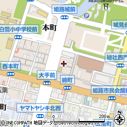 兵庫県姫路市本町68周辺の地図