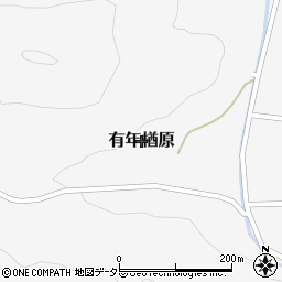 兵庫県赤穂市有年楢原周辺の地図