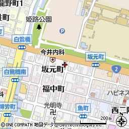 兵庫県姫路市坂元町100周辺の地図