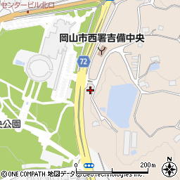 岡山県加賀郡吉備中央町竹部2169-6周辺の地図