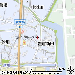 愛知県知多郡武豊町東大高浦之島周辺の地図