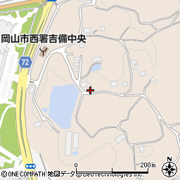 岡山県加賀郡吉備中央町竹部2161周辺の地図