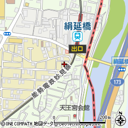 兵庫県川西市美園町15周辺の地図