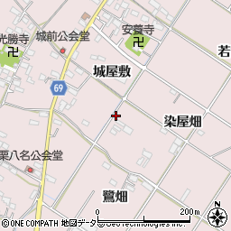 愛知県豊橋市賀茂町周辺の地図