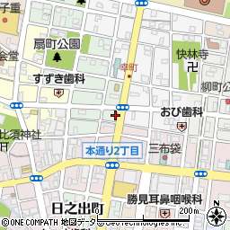 飯田商店周辺の地図