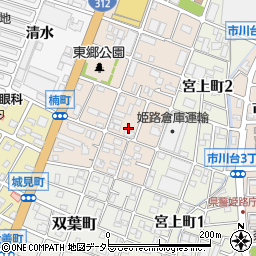 兵庫県姫路市楠町89周辺の地図