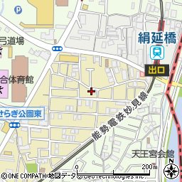 兵庫県川西市美園町13-6周辺の地図