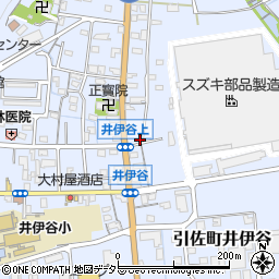 静岡県浜松市浜名区引佐町井伊谷359-1周辺の地図