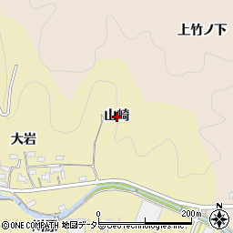 愛知県額田郡幸田町逆川山崎周辺の地図