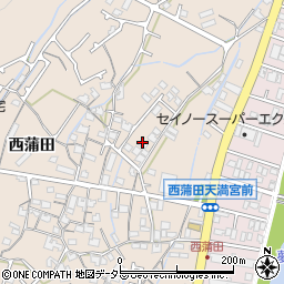 兵庫県姫路市広畑区西蒲田129周辺の地図