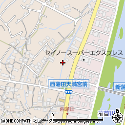 兵庫県姫路市広畑区西蒲田83周辺の地図