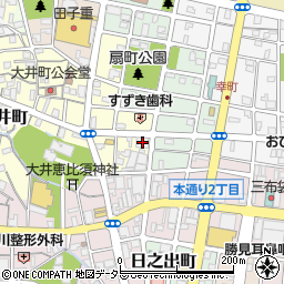 大村屋酒造場倉庫周辺の地図