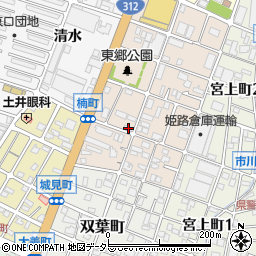 兵庫県姫路市楠町63周辺の地図