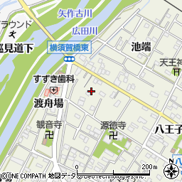 愛知県西尾市吉良町上横須賀寒破池8周辺の地図