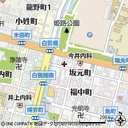 兵庫県姫路市坂元町80周辺の地図