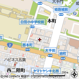 兵庫県姫路市本町51周辺の地図