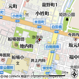兵庫県姫路市地内町18周辺の地図