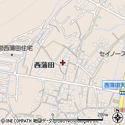 兵庫県姫路市広畑区西蒲田250周辺の地図