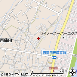 兵庫県姫路市広畑区西蒲田128周辺の地図