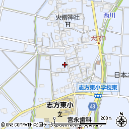 兵庫県加古川市志方町細工所458周辺の地図